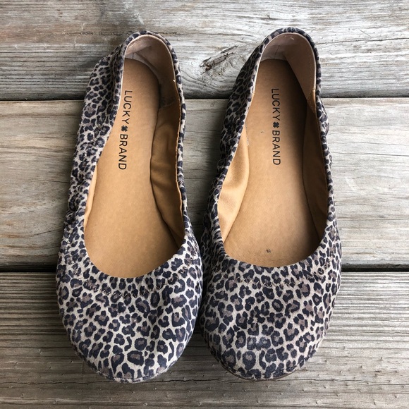 Lucky Brand Shoes - Lucky Brand Animal Print Flats